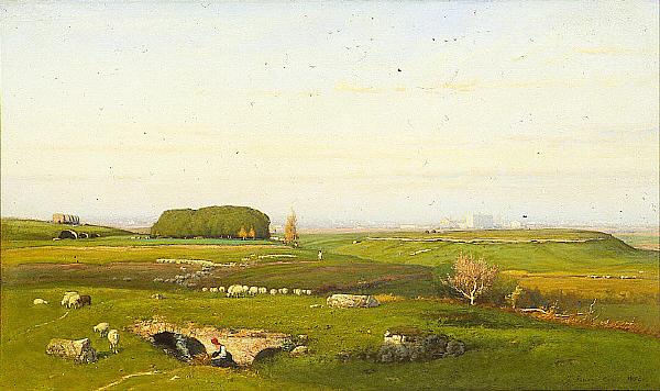 George Inness In the Roman Campagna Norge oil painting art